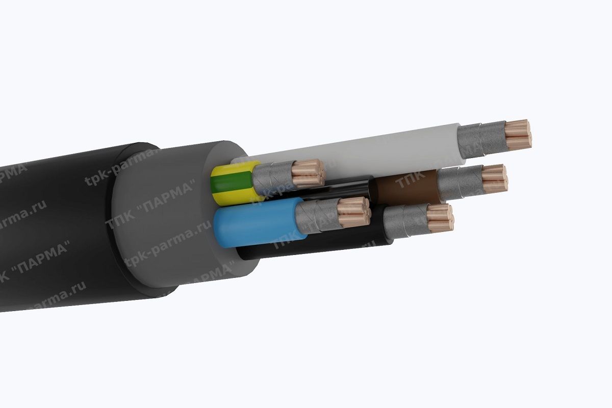 Фотография провода Кабель ВВГнг(A)-FRLSLTx 5х4