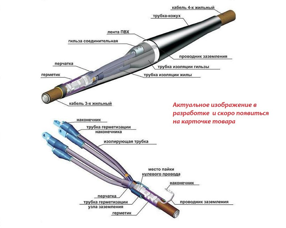 Муфта кабельная 3ПСПтпБ 6-3-35/50-В