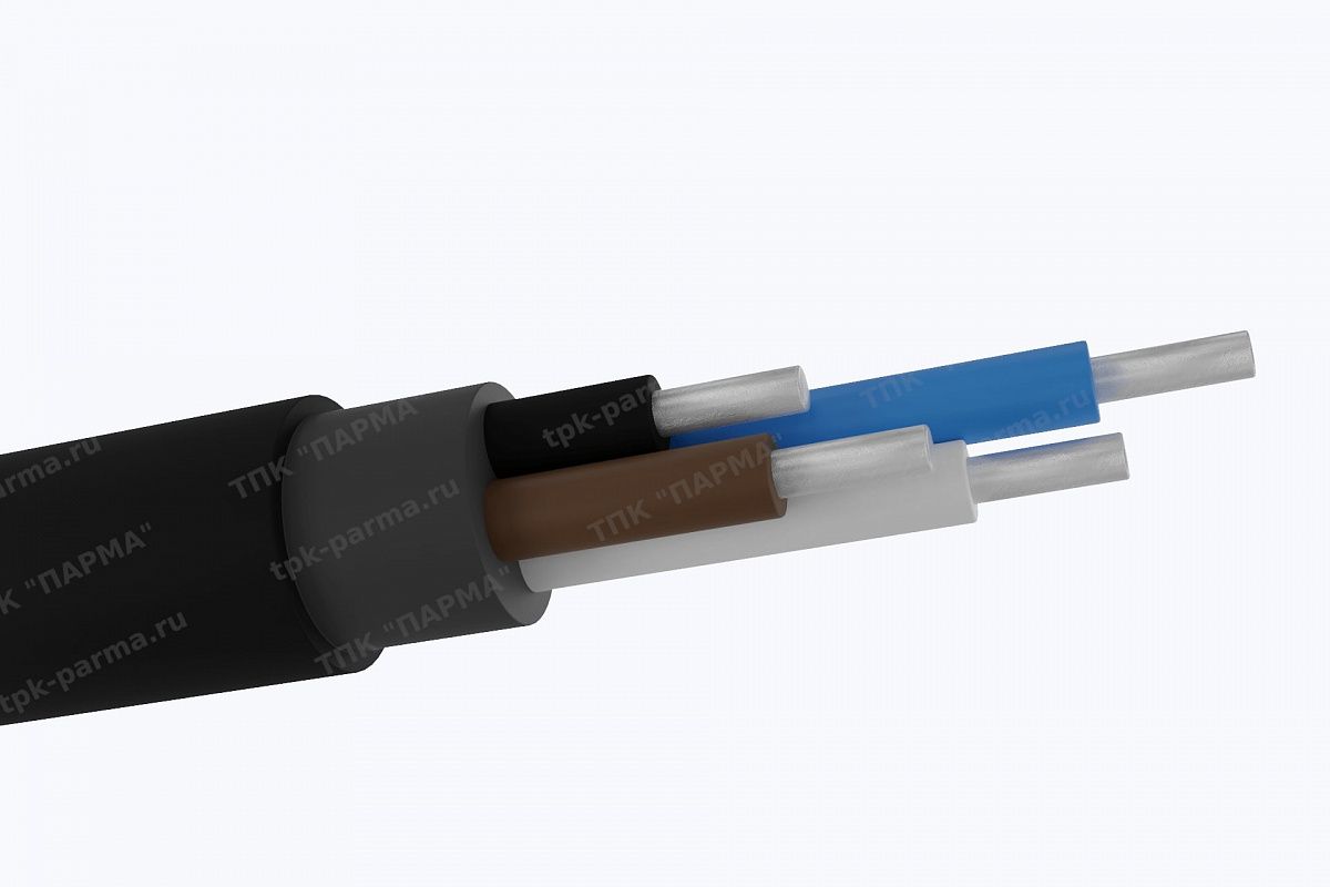 Фотография провода Кабель АВВГнг(A) 4х4