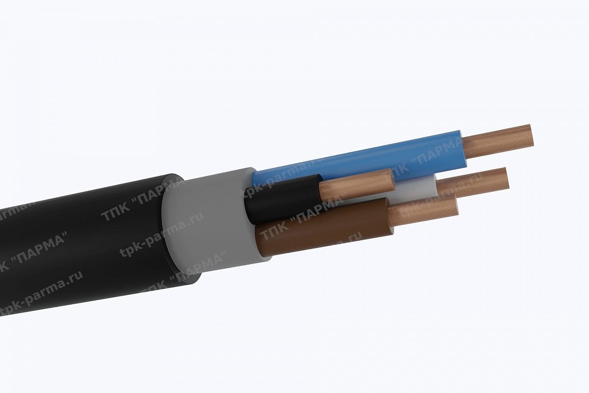 Фотография провода Кабель ВВГз 4х10 - 1кВ