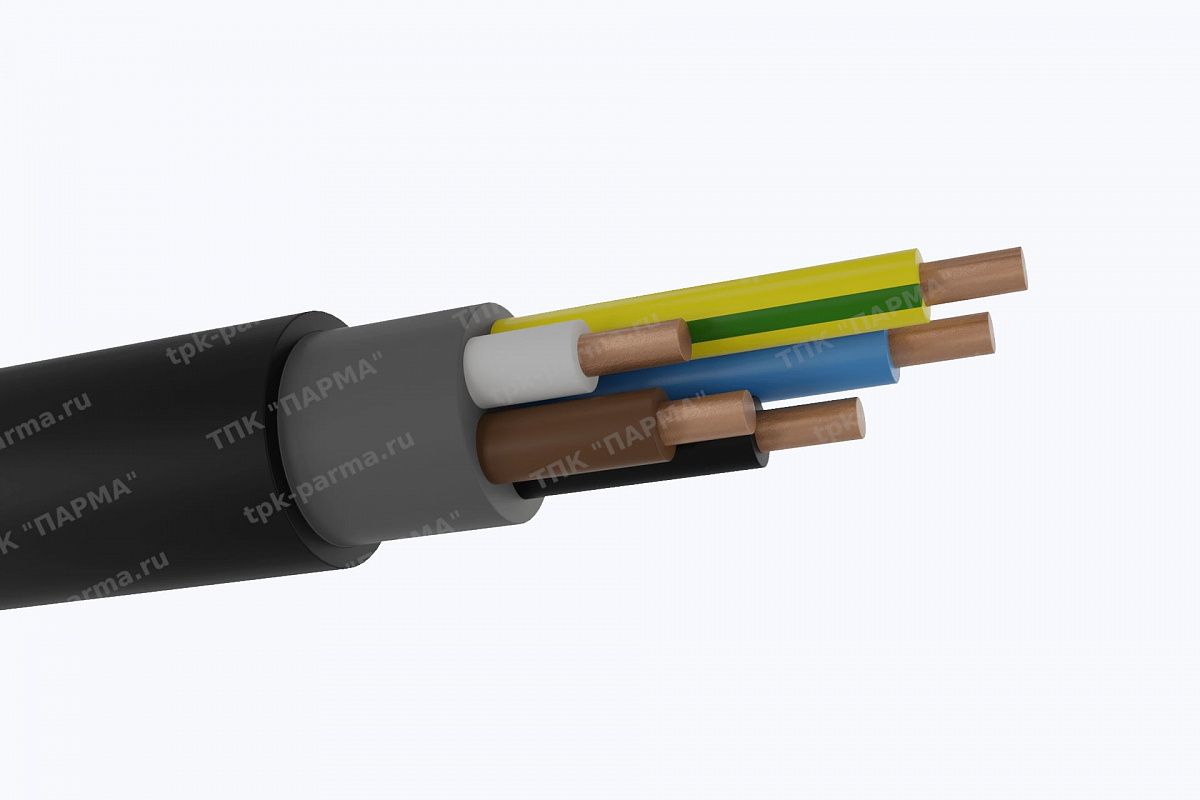 Фотография провода Кабель ВВГз 5х35