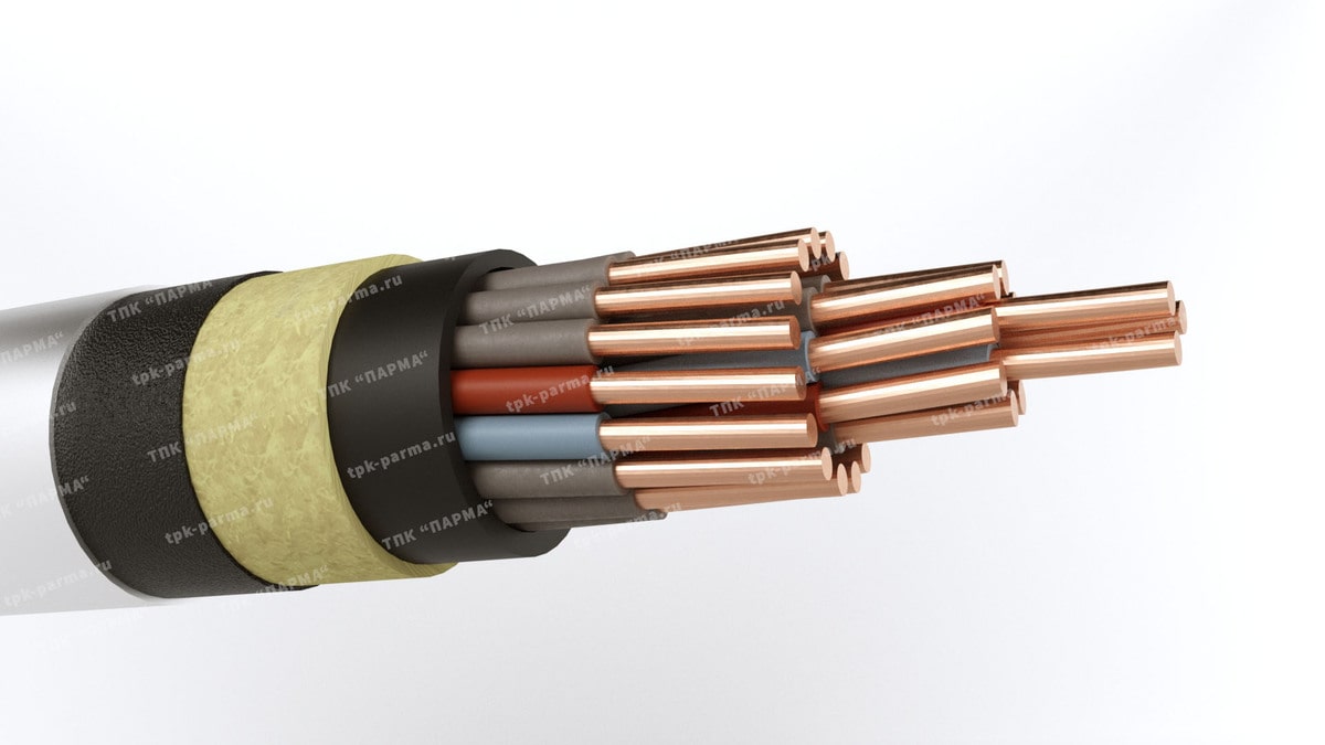 Фотография провода Кабель КРНБГ 19х0,75