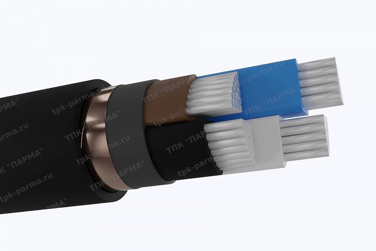 Фотография провода Кабель АВВГЭ 5х50